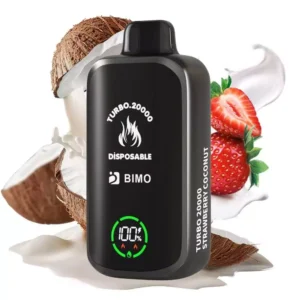 BIMO TURBO 20000 - Strawberry Coconut
